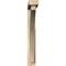 Ekena Millwork Thorton Block Rough Sawn Bracket w/ Offset Brace, Douglas Fir, 4"W x 26"D x 30"H BKT0402X26X30THR05RDF - alternate 2
